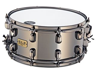Tama's Black Brass SLP snare is one bruiser of a drum.
