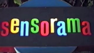 The Sensorama logo, in colour before most people's TV sets. Credit: Itsuo Sakane via YouTube