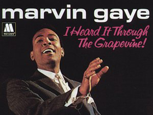 We heard through the grapevine that Marvin has topped the list.