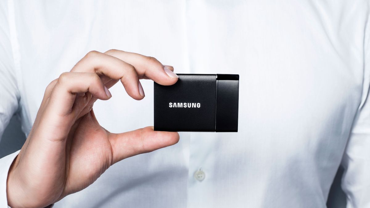 Slim storage Samsung Portable SSD T1 launches TechRadar