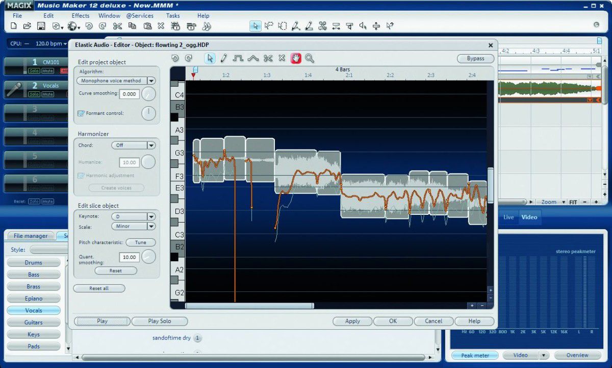 Who needs expensive pitch-correction plug-ins when you can sort out errant vocalists with a click of your mouse?