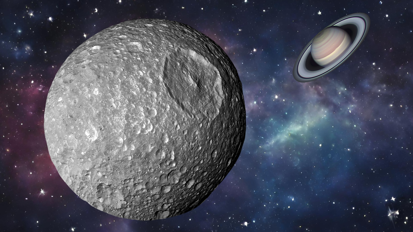 Saturn’s ‘Death Star’ moon Mimas may have gotten huge buried ocean from ringed planet’s powerful pull Space