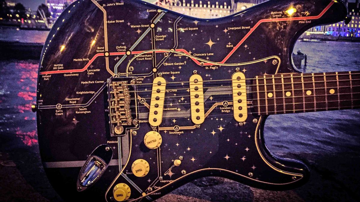 Play a new kind of Tube with Fender and TfL's Night Tube Stratocaster