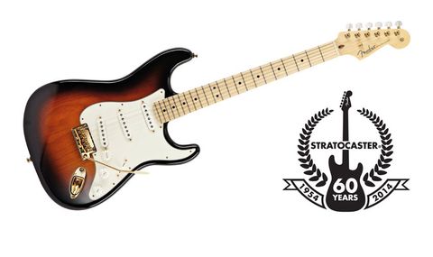 Available for 2014 only, the American Standard Commemorative Strat is an impressive-looking animal