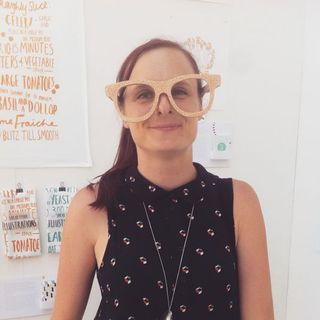 Computer Arts art editor Jo Gulliver gets hands-on with Laura Sim's wooden laser-cut glasses