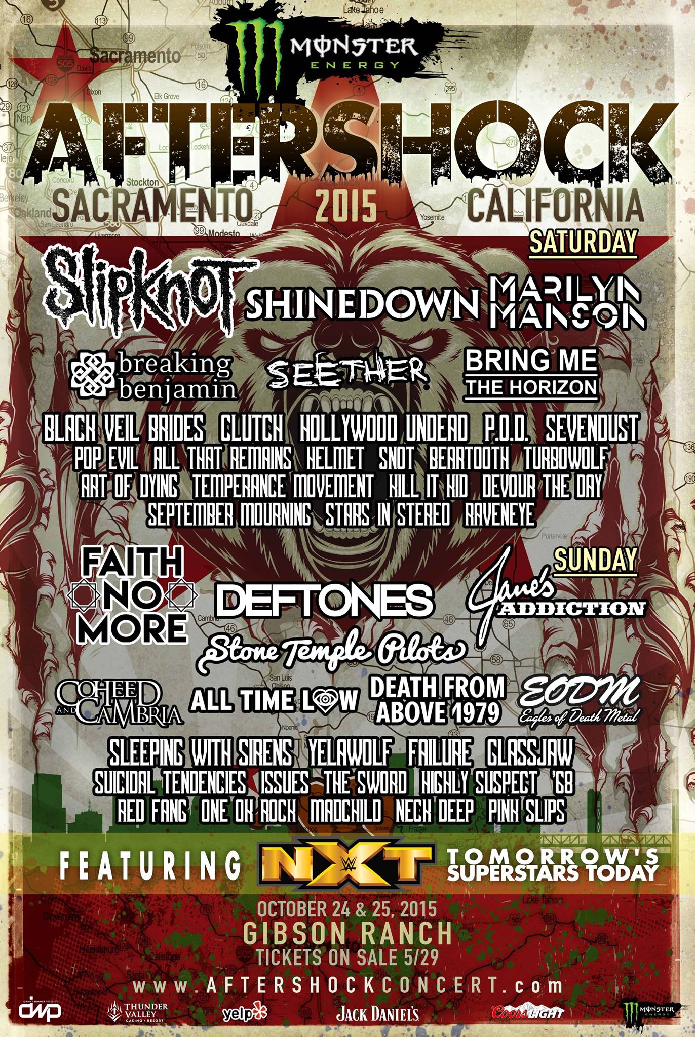 Aftershock festival announces lineup Louder