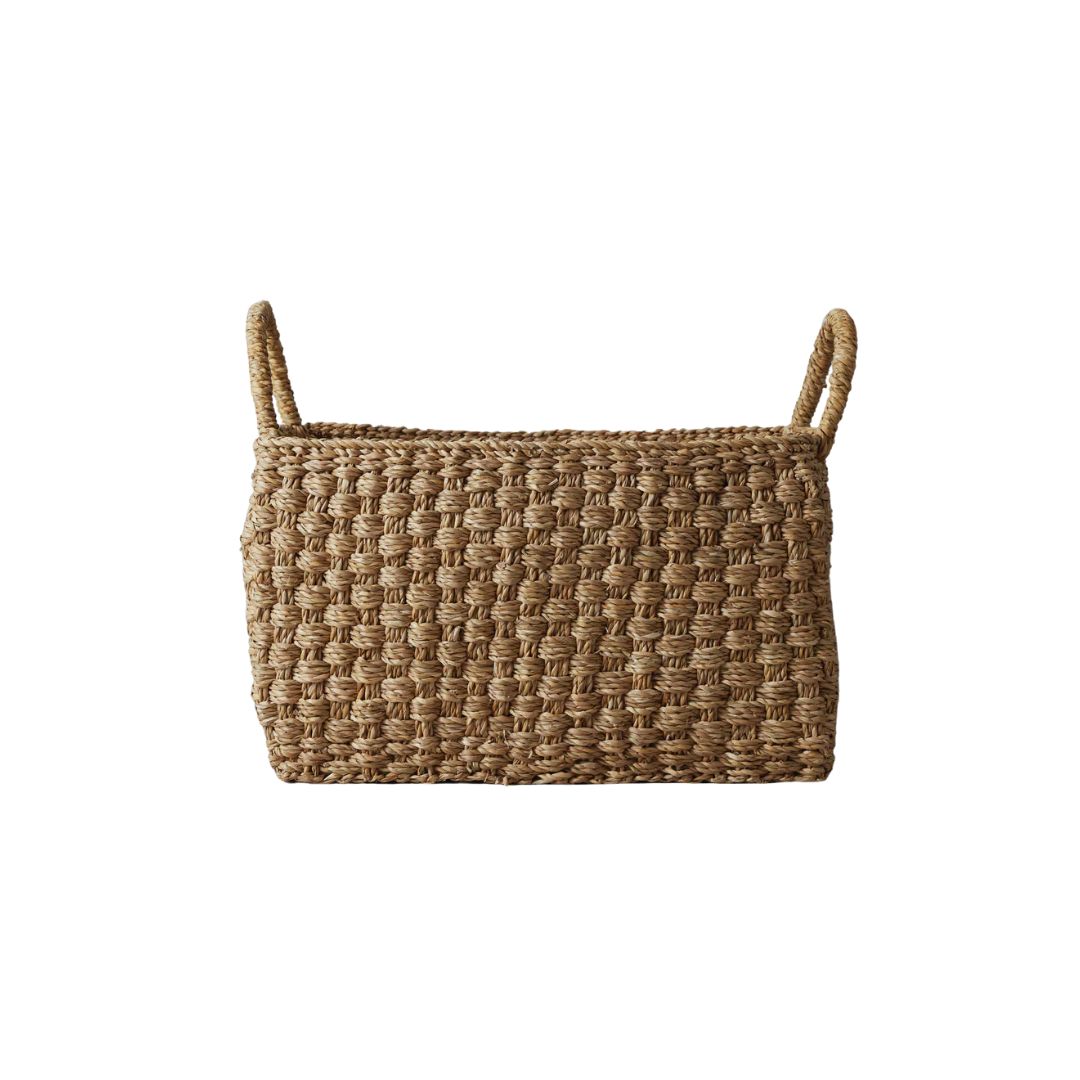 TOAST, Chatai Weave Hogla Storage Basket | Natural