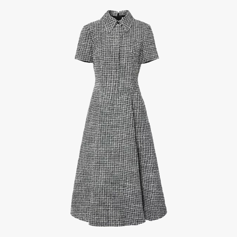 Cutout image of Emilia Wickstead Jody dress in boucle