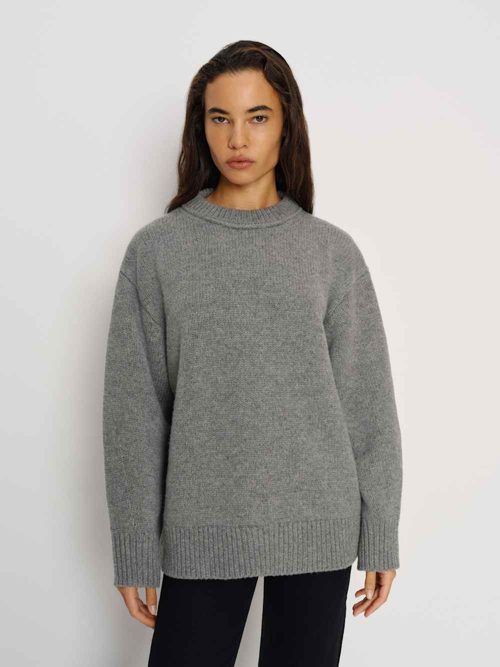Jo Regenerative Wool Oversized Crew