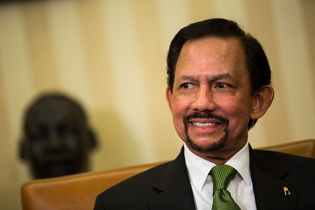 The Sultan of Brunei.