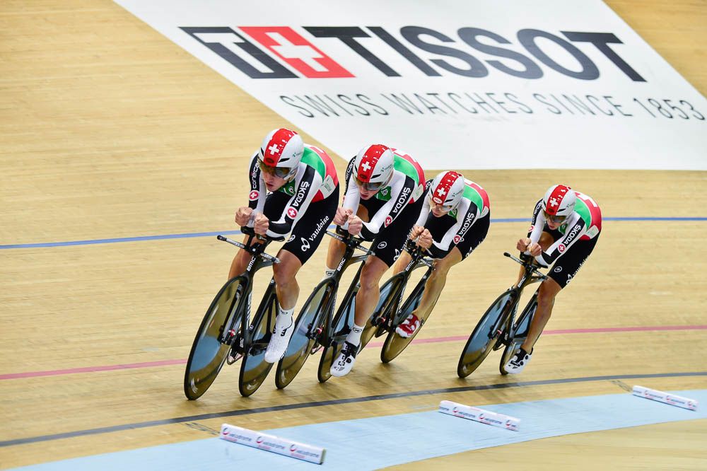 The Swiss team was the second fastest of the men