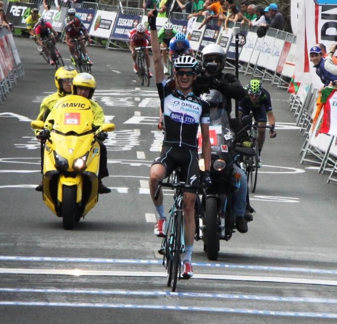 Wout Poels (Omega Pharma-QuickStep) wins stage 4 of Pais Vasco