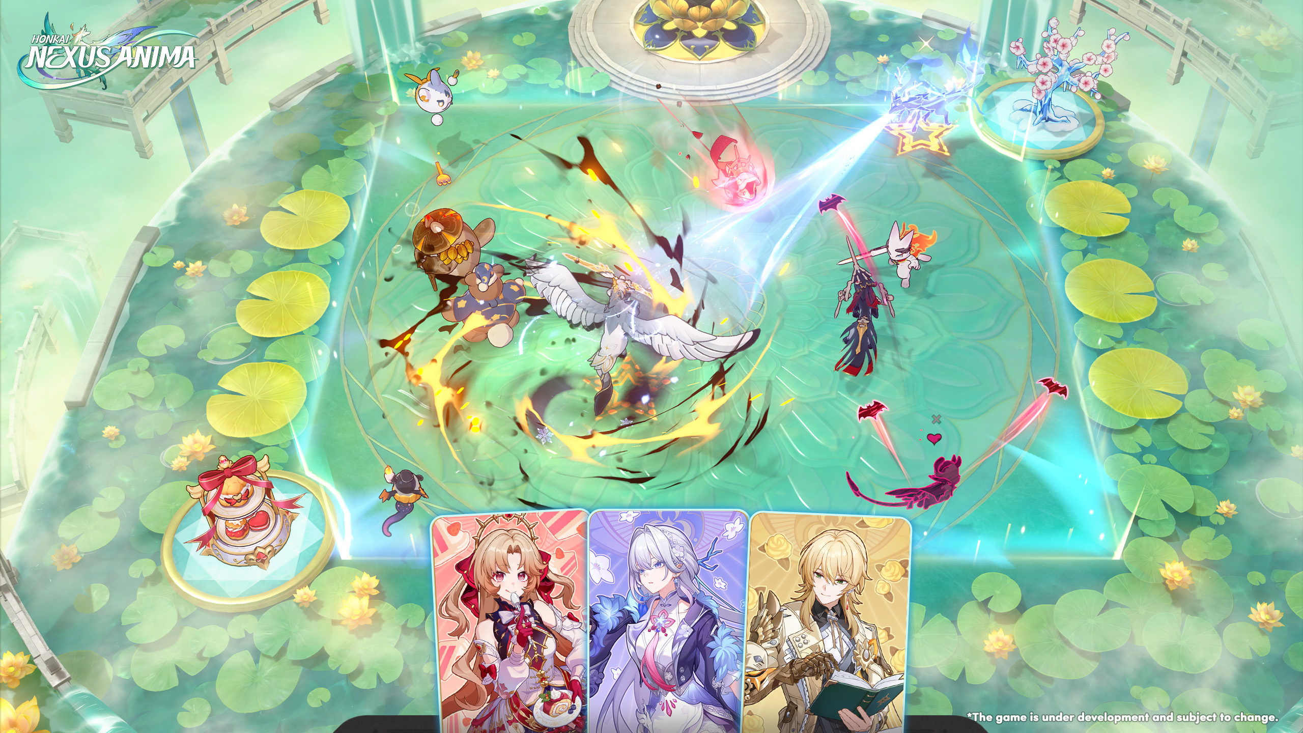 A promotional Honkai: Nexus Anima screenshot.