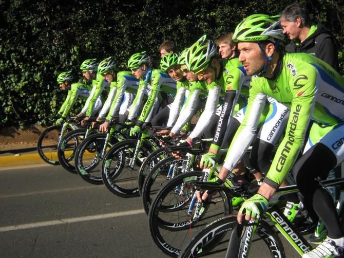 Ivan Basso lead team two