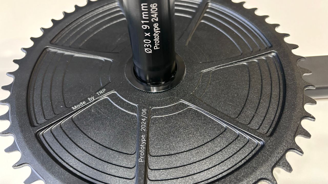 Details of the new Classified x TRP groupset