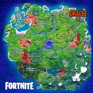 Fortnite Spirit Vessel and Oracle locations