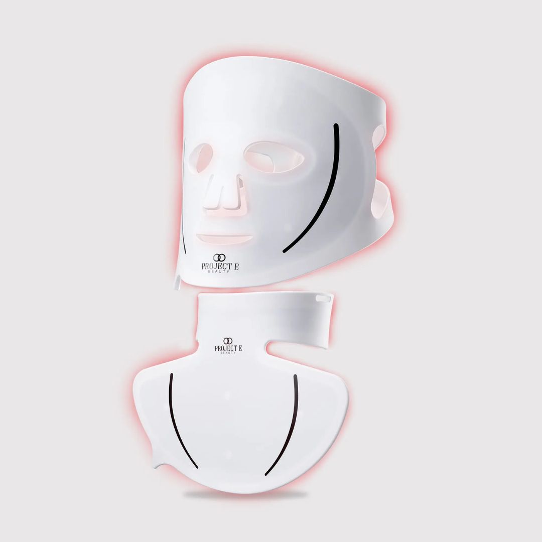 LumaLux Face+ | Pro LED Red Light Therapy Face &amp;amp; Neck Mask