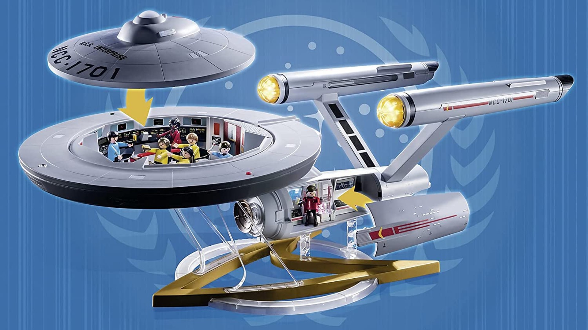 Charotar Globe Daily Playmobil Star Trek USS Enterprise