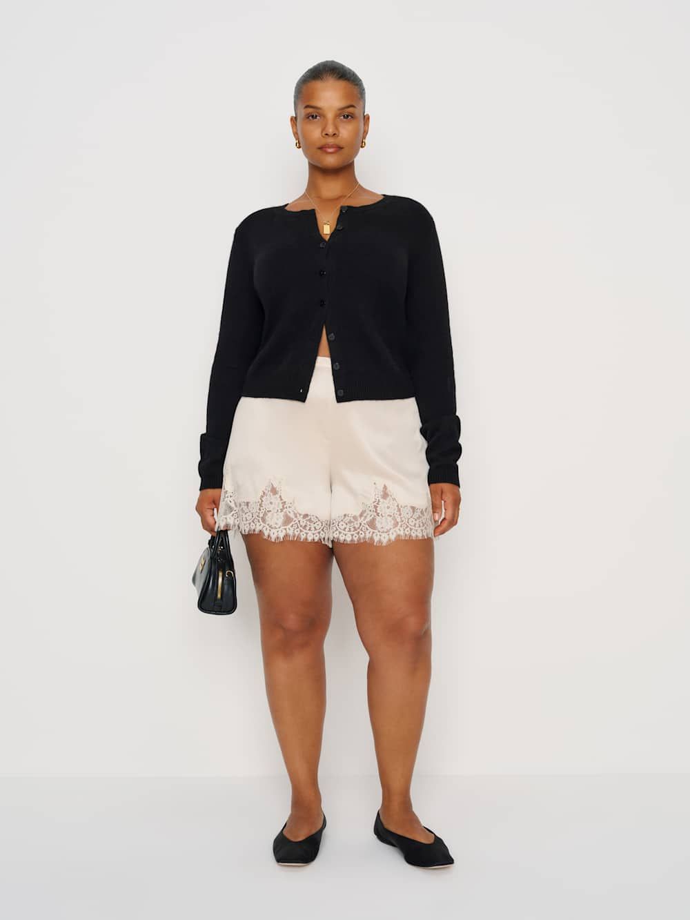 Fern Satin Short Es