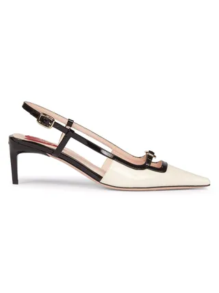 Roger Vivier Mini Buckle 55MM Slingback Pumps