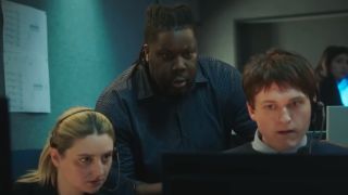 The SNL UK cast in the "Budger" skit