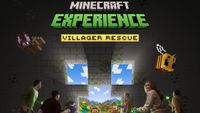 Key art for Minecraft Experience: Villager Rescue.