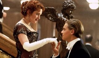 Titanic Jack and Rose staircase scene