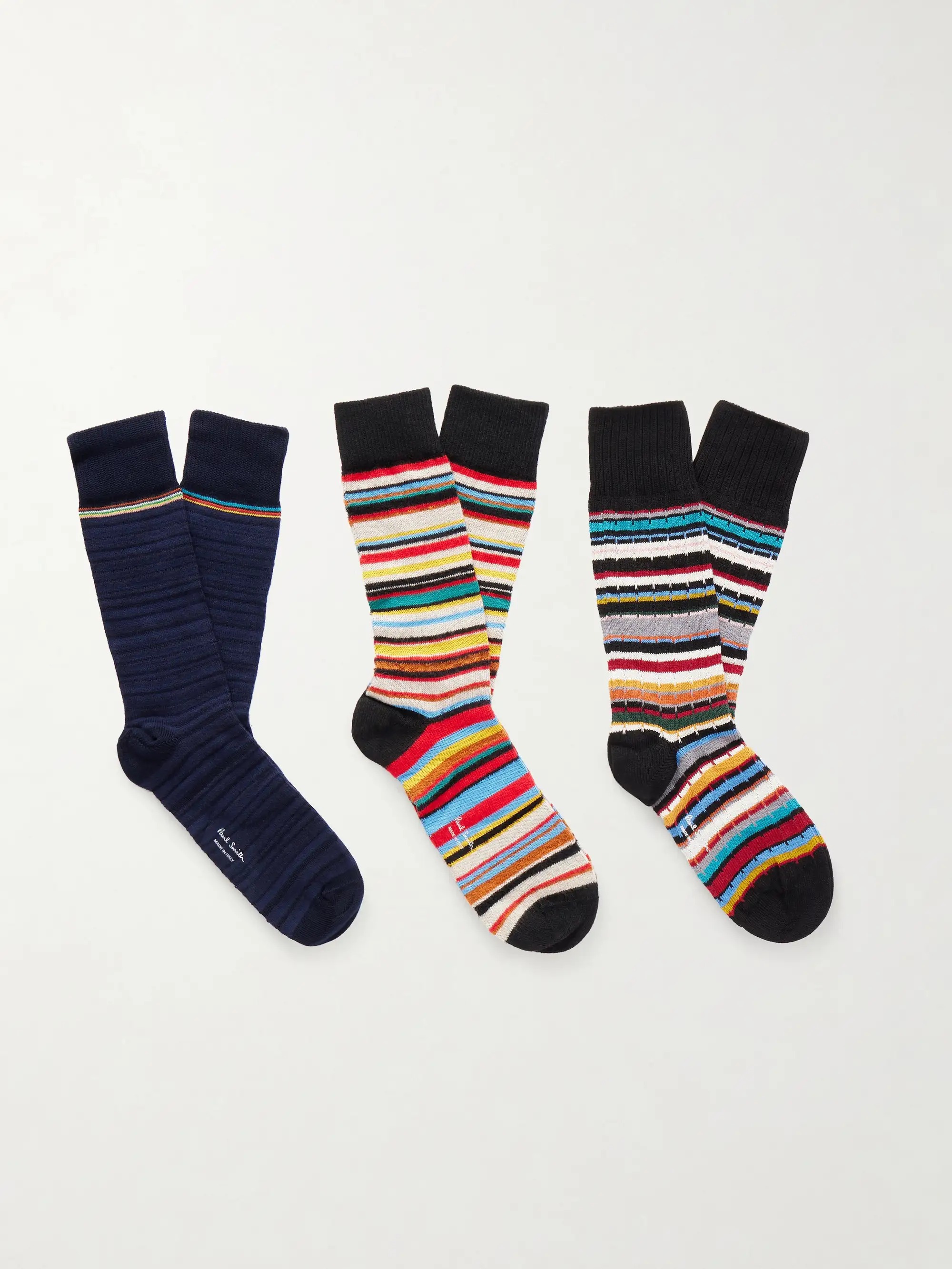 Paul Smith, Three-Pack Cotton Socks