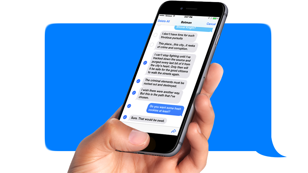 free app to download text messages from iphone