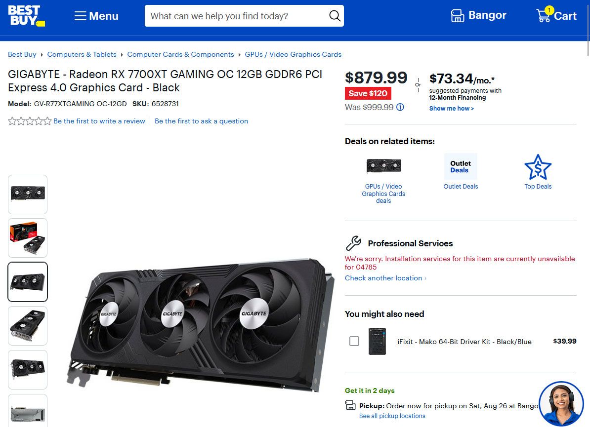 Radeon RX 7700 XT