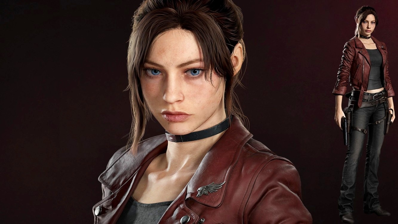 Render of Claire Redfield in Resident Evil Veronica