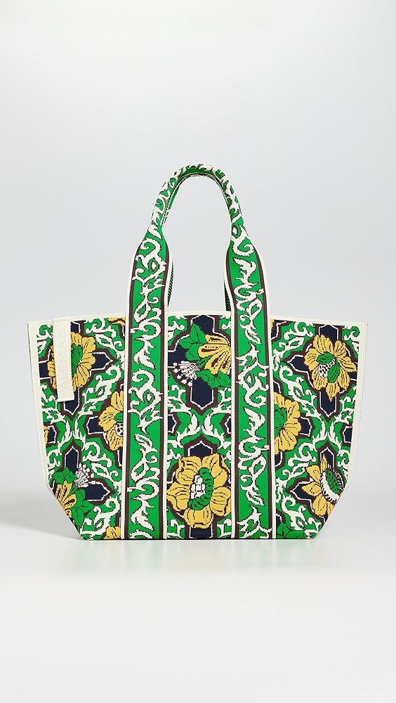 Liana Jacquard Maxi Tote - Multi