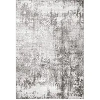 Abstract Light Gray Rug – $157.99 on Wayfair