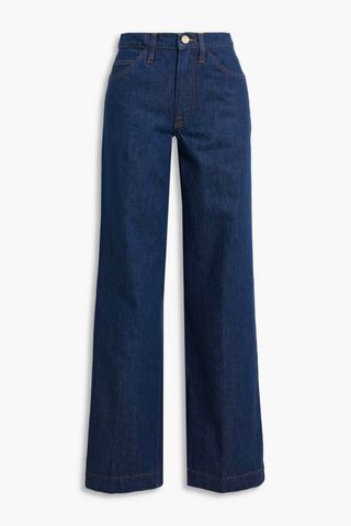 FRAME High-rise wide-leg jeans