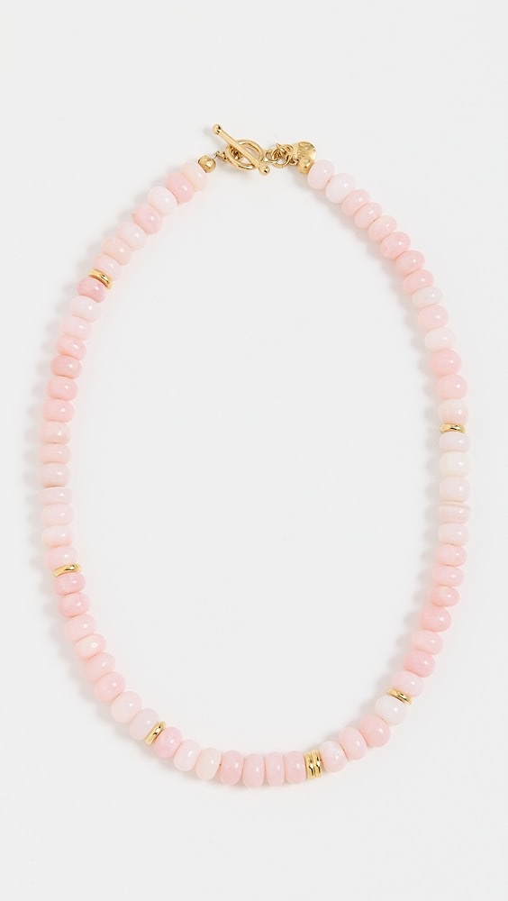 Mayamar Rose Opal Beaded Necklace