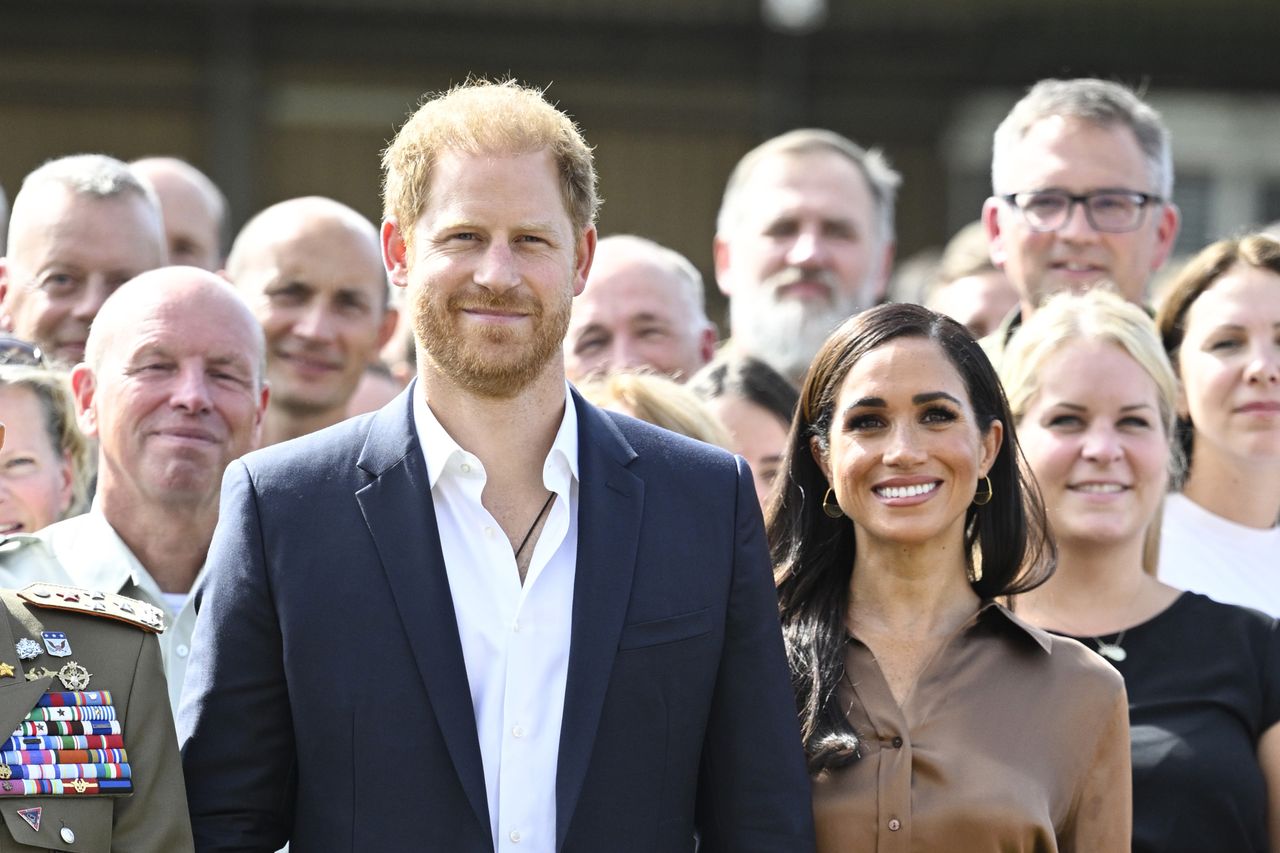 Meghan and Prince Harry at Invictus games