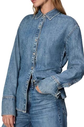 Leah Ultra Featherweight Denim Shirt