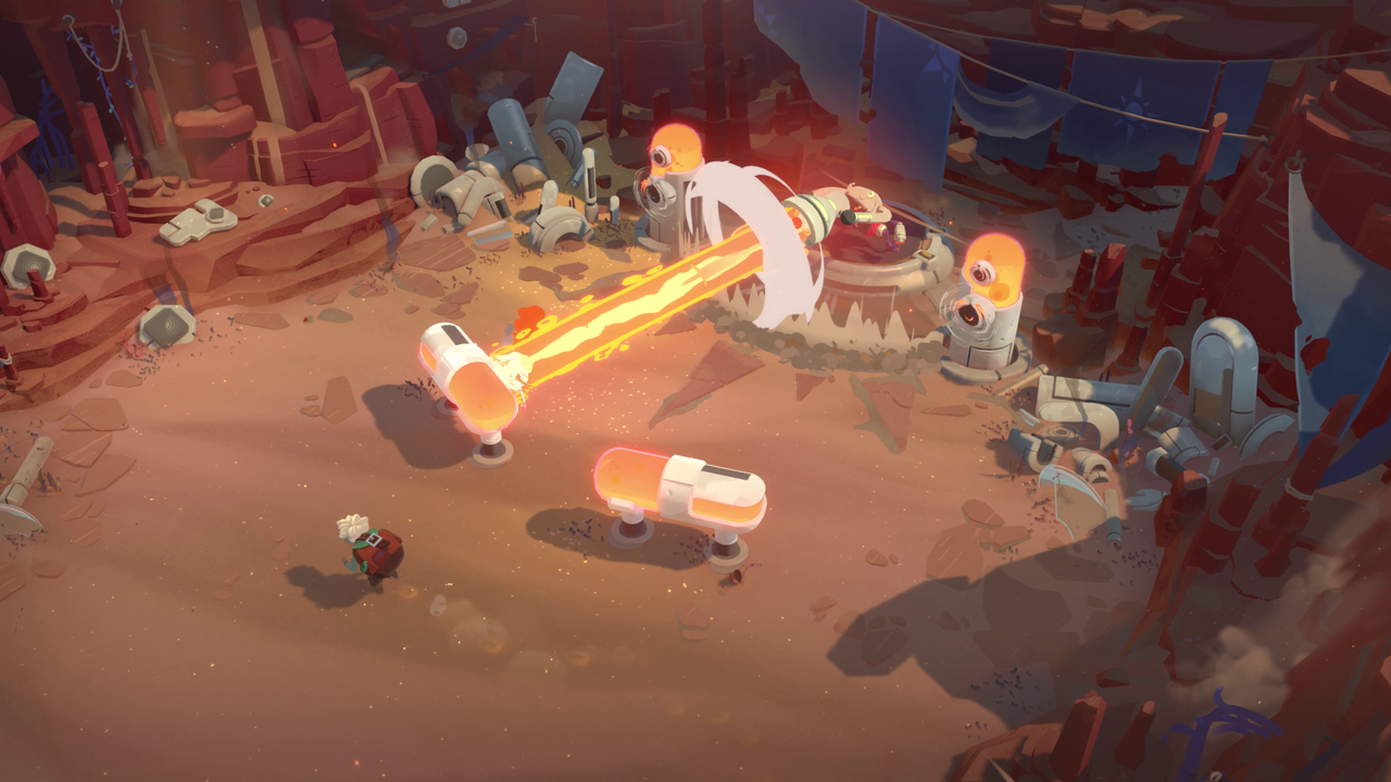 Screenshot of Moonlighter 2: The Endless Vault from an ID@Xbox event.