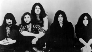 Deep Purple circa 1970, studio portrait