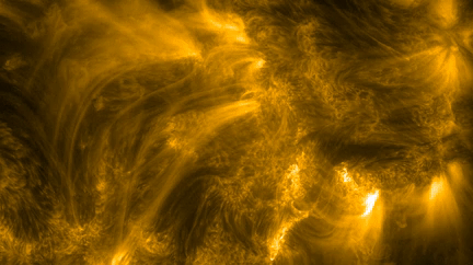 The highest-resolution video sequence of the sun's upper atmosphere, the corona, was taken by the Europe-led Solar Orbiter mission.