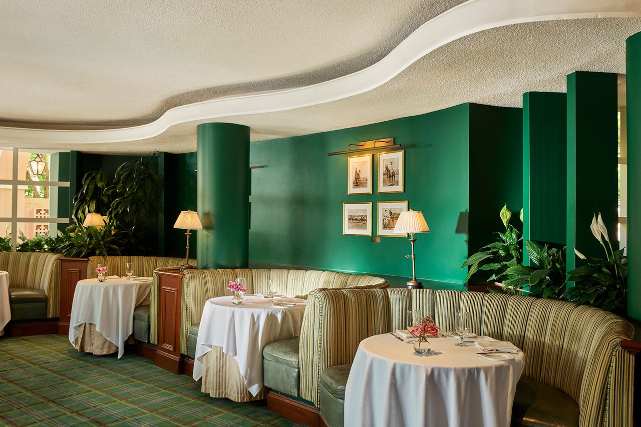The Beverly Hills Hotel Polo Lounge
