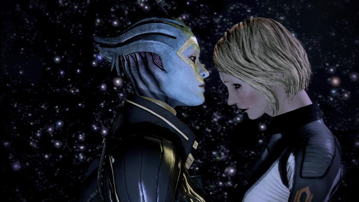 Mass Effect 2 love scenes revealed! | GamesRadar+