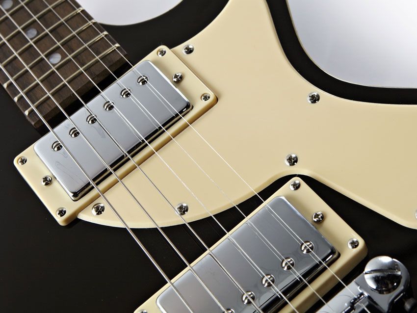 Unless you're using solid-steel plectrums, this chunky, screwed-down scratchplate should prove resistant to all but the most brutal assaults