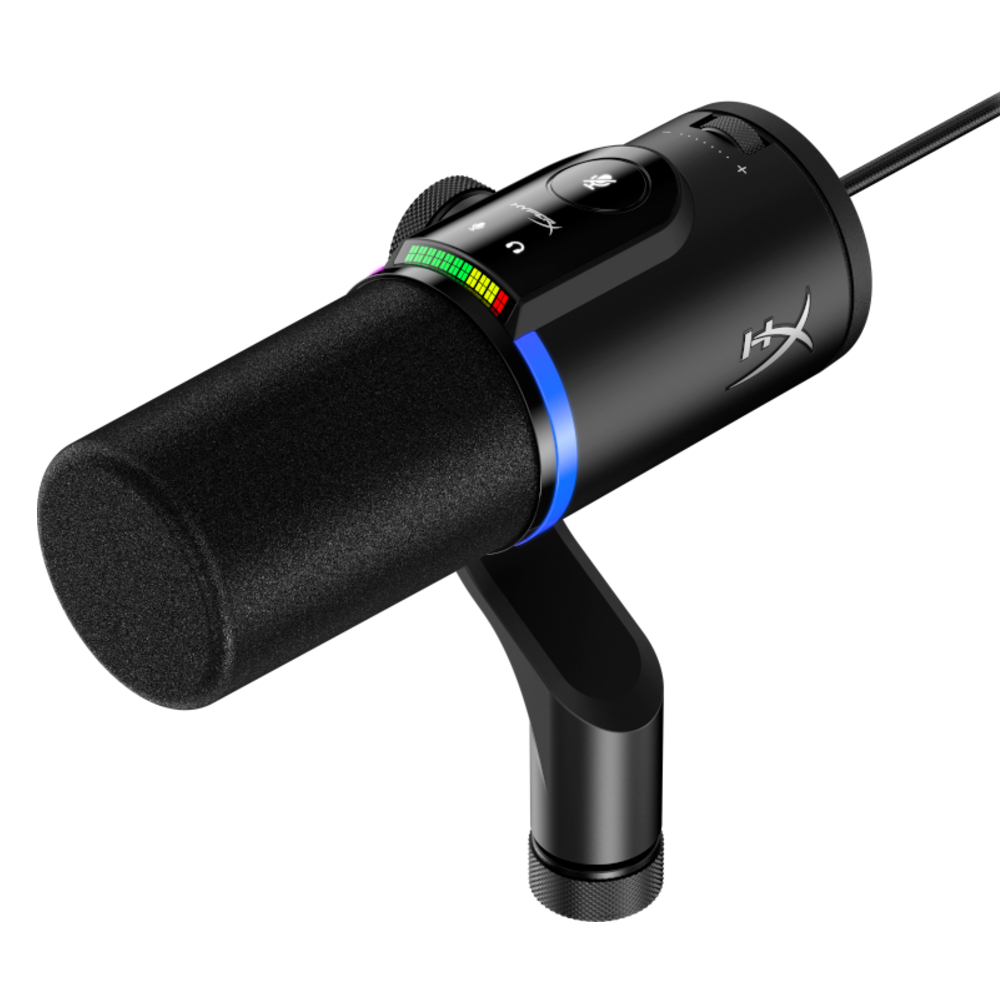 Render of the HyperX FlipCast microphone.