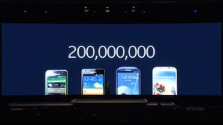Samsung reveals global Galaxy sales numbers: 200 million served so far
