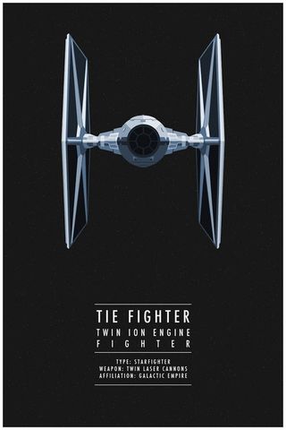 minimalist star wars posters