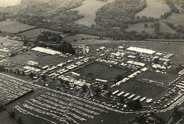 1969 Showground aerial b&amp;amp;w
