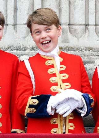 Prince George as Page of Honour
