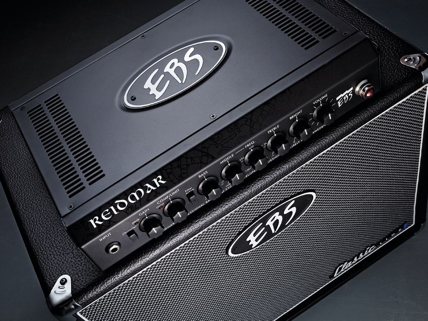 We linked the Reidmar through two EBS Classic Line 1 x 12 bass cabs.