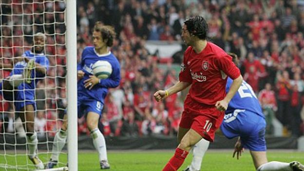 Luis Garcia - Liverpool v Chelsea 2005